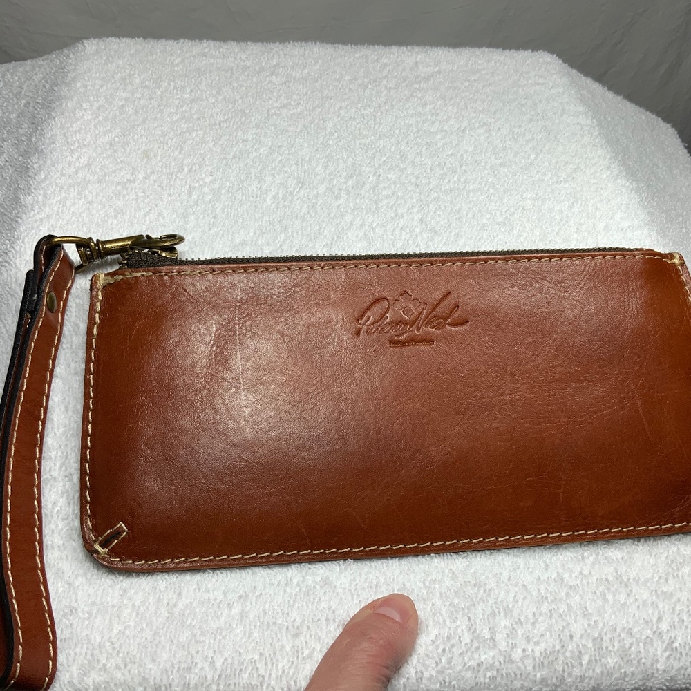 Patricia Nash Leather St Croce Clutch Wristlet
